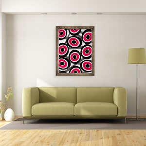 Tablou inramat - Louisa Hereford - Puncte de moda, 60 x 80 cm - Img 2