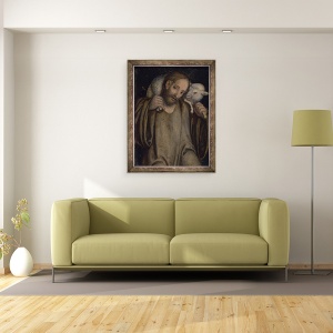 Tablou inramat - Lucas Cranach the Elder - Bunul Pastor, 60 x 80 cm - Img 2