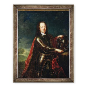 Tablou inramat - Luedden - Portretul tareviciului Alexei Petrovici al Rusiei 1690-1718, 70 x 90 cm