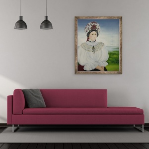 Tablou inramat - Magdolna Ban - Mireasa, 70 x 85 cm - Img 2