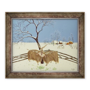 Tablou inramat - Magdolna Ban - Primavara iarna, 50 x 60 cm