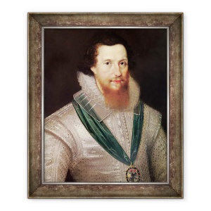 Tablou inramat - Marcus Gheeraerts the Younger - Portretul lui Robert Devereux 1566-1601 c.1596, 70 x 85 cm