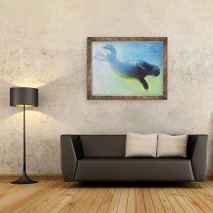 Tablou inramat - Mark Adlington - Fara greutate, 60 x 80 cm - Img 2
