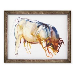 Tablou inramat - Mark Adlington - Little Bull, 2010, 70 x 90 cm