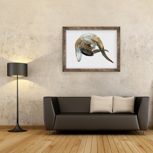 Tablou inramat - Mark Adlington - Love Ball, 2014, 70 x 90 cm - Img 2