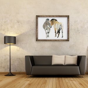 Tablou inramat - Mark Adlington - Rencontre Przewalski, 2013, 60 x 80 cm - Img 2