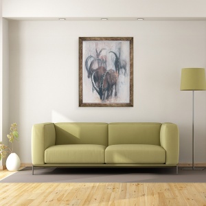 Tablou inramat - Mark Adlington - Stambecchi in Estate, 60 x 80 cm - Img 2