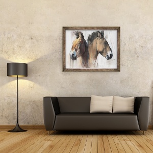 Tablou inramat - Mark Adlington - Studiu principal Przewalski 2012, 60 x 80 cm - Img 2