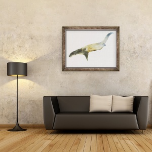 Tablou inramat - Mark Adlington - Vidra Europeana, 60 x 80 cm - Img 2