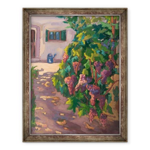 Tablou inramat - Marta Martonfi-Benke - in podgorie, 60 x 80 cm