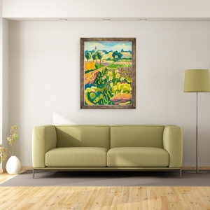 Tablou inramat - Marta Martonfi-Benke - Legenda Erpart, 60 x 80 cm - Img 2