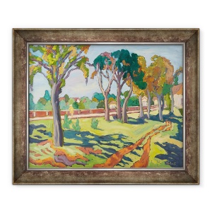 Tablou inramat - Marta Martonfi-Benke - O dupa-amiaza fericita, 50 x 60 cm