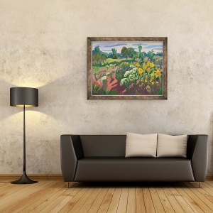 Tablou inramat - Marta Martonfi-Benke - Pompa Brookside, 70 x 90 cm - Img 2