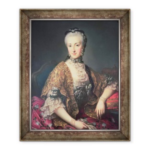 Tablou inramat - Martin II Mytens - Arhiducesa Maria Anna Habsburg-Lothringen, numita Marianne 1738-89, 70 x 85 cm