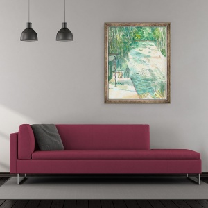 Tablou inramat - Mary Kuper - Ladies Iaz, 70 x 85 cm - Img 2