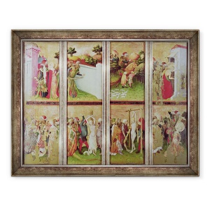 Tablou inramat - Master Francke - St. Barbara Altarpiece, 60 x 80 cm