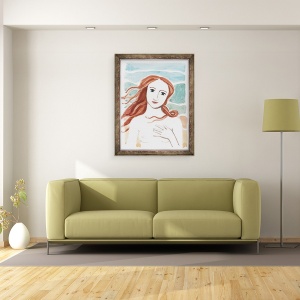 Tablou inramat - Megan Moore - Afrodita, 60 x 80 cm - Img 2