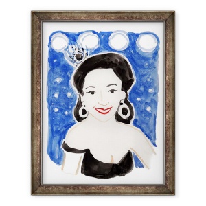 Tablou inramat - Megan Moore - Dita Von Teese, 60 x 80 cm