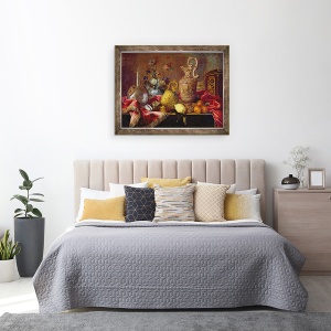 Tablou inramat - Meiffren Conte - Natura moarta, 70 x 90 cm - Img 3