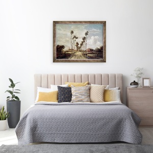 Tablou inramat - Meindert Hobbema - Bulevardul Middelharnis, 70 x 90 cm - Img 3