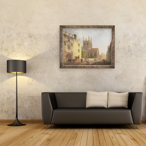 Tablou inramat - Michael Rooker - Colegiul Merton, Oxford, 60 x 80 cm - Img 2
