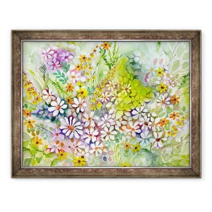 Tablou inramat - Neela Pushparaj - Margarete nesfarsite, 70 x 90 cm