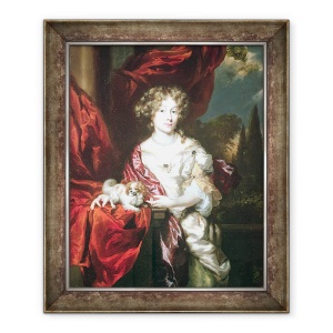 Tablou inramat - Nicolaes Maes - Portret De O Doamna, 50 x 60 cm