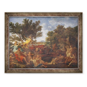 Tablou inramat - Nicolas Poussin - Apollo, iubitul lui Daphne, 60 x 80 cm