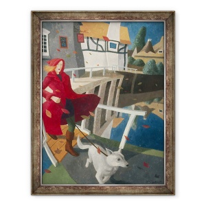 Tablou inramat - Ophelia Redpath - Plimbari de, 70 x 90 cm