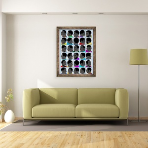 Tablou inramat - Osinachi - Alege omul care vei deveni, 70 x 90 cm - Img 2