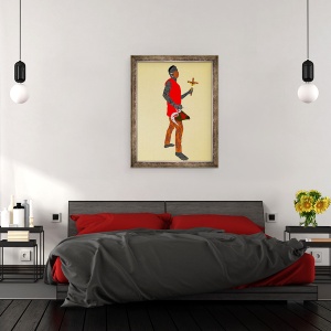 Tablou inramat - Osinachi - Profetia, 60 x 80 cm - Img 3