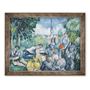 Tablou inramat - Paul Cezanne - Dejeuner sur lHerbe, 70 x 90 cm
