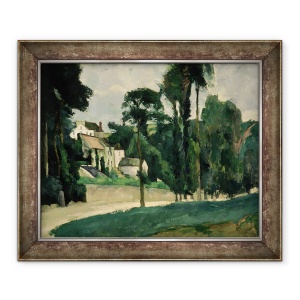 Tablou inramat - Paul Cezanne - Drumul de la Pontoise, 50 x 60 cm