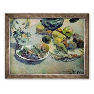 Tablou inramat - Paul Gauguin - Natura moarta cu fructe, 60 x 80 cm