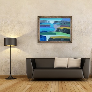 Tablou inramat - Paul Powis - Coasta, 70 x 90 cm - Img 2