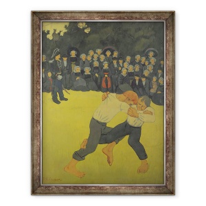 Tablou inramat - Paul Serusier - Bretone Wrestling, 70 x 90 cm