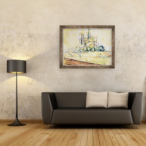 Tablou inramat - Paul Signac - Notre Dame, 60 x 80 cm - Img 2