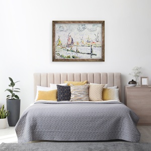 Tablou inramat - Paul Signac - Overschie, 60 x 80 cm - Img 3