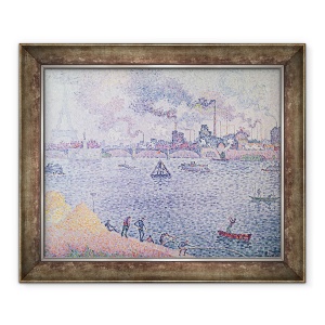 Tablou inramat - Paul Signac - Sena, Grenelle, 70 x 85 cm