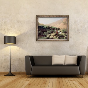 Tablou inramat - Pawel Kowalewsky - Caucazul, 60 x 80 cm - Img 2