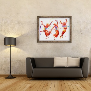 Tablou inramat - Penny Warden - Energie, 2009, 60 x 80 cm - Img 2