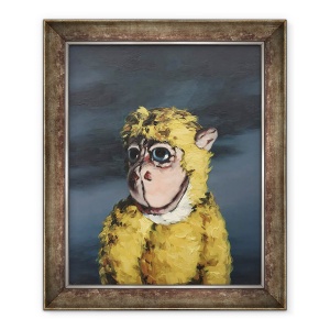Tablou inramat - Peter Jones - Aur Monkey, 2008, 50 x 60 cm