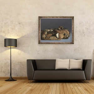 Tablou inramat - Peter Jones - Matt Monkey, 2016, 60 x 80 cm - Img 2