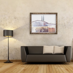 Tablou inramat - Peter McClure - ATELIER ARIZONA, 2014, 70 x 90 cm - Img 2