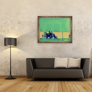 Tablou inramat - Peter McClure - CUPLU HARTLEPOOL, 70 x 90 cm - Img 2