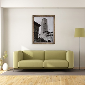 Tablou inramat - Peter McClure - VINTAGE B&W FOTO Nr.10, 1989, 70 x 90 cm - Img 2