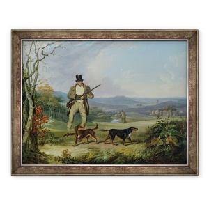 Tablou inramat - Philip Reinagle - Filmarea de dupa-amiaza, 70 x 90 cm