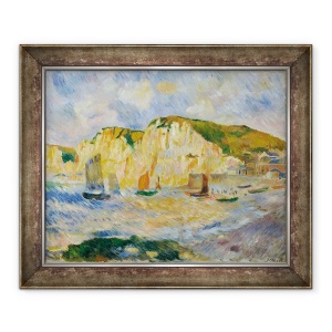 Tablou inramat - Pierre Auguste Renoir - Mare si stanci, 70 x 85 cm