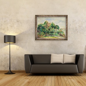 Tablou inramat - Pierre Auguste Renoir - peisaj, 60 x 80 cm - Img 2