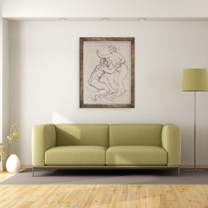 Tablou inramat - Pierre Auguste Renoir - Raul Scamander, 60 x 80 cm - Img 2